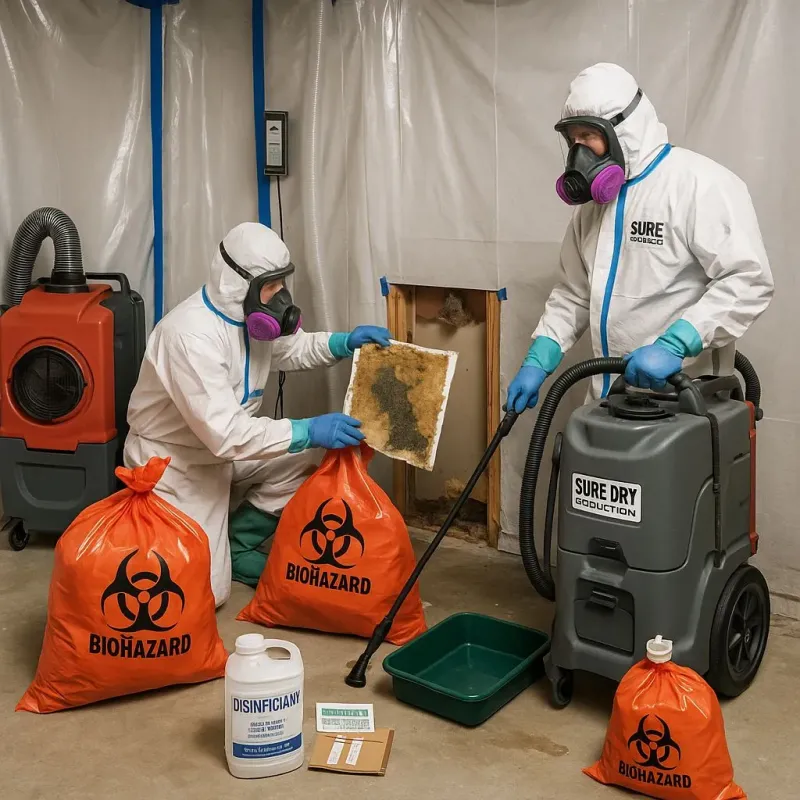 Contaminated Water Handling Protocols process in Corning, IA
